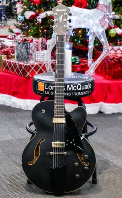 Ibanez - Ibanez AFC125 BKF Contemporary Archtop - Black Flat 2